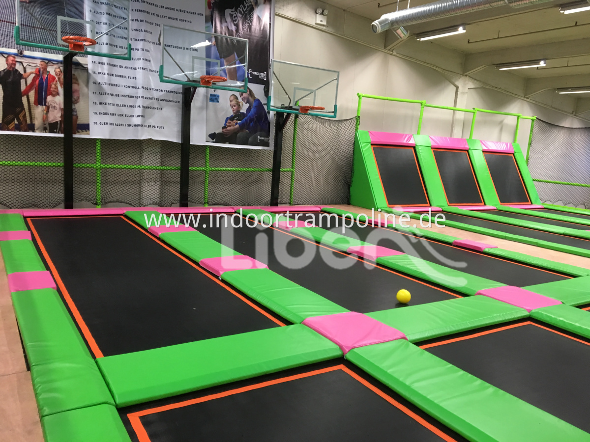 big indoor trampoline park